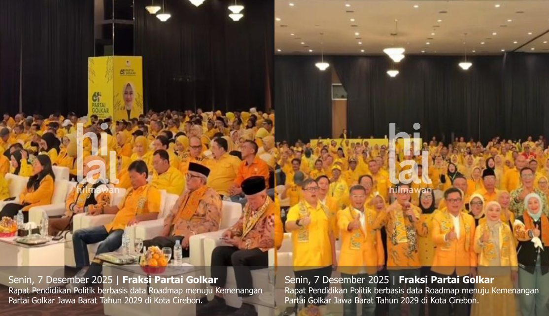 Menuju Kemenangan 2029, Fraksi Golkar Jabar Matangkan Strategi Berbasis Data