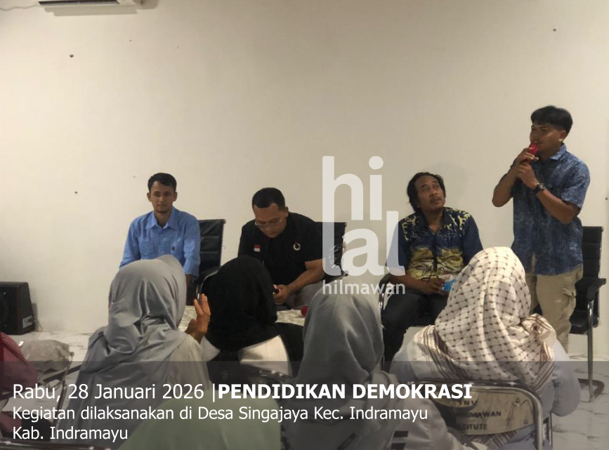 Tingkatkan Partisipasi Politik, Hilal Hilmawan Gelar Pendidikan Demokrasi di Singajaya