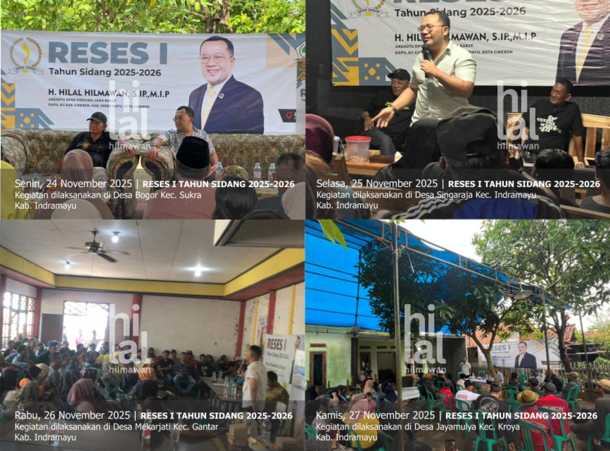 Jemput Aspirasi di Empat Kecamatan Indramayu