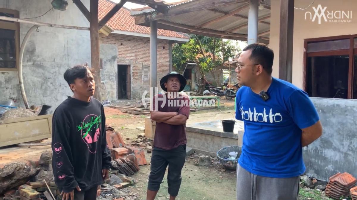 Sentuhan Kemanusiaan Hilal Hilmawan, Bedah Rumah Yatim Piatu Sebatang Kara di Desa Cempeh